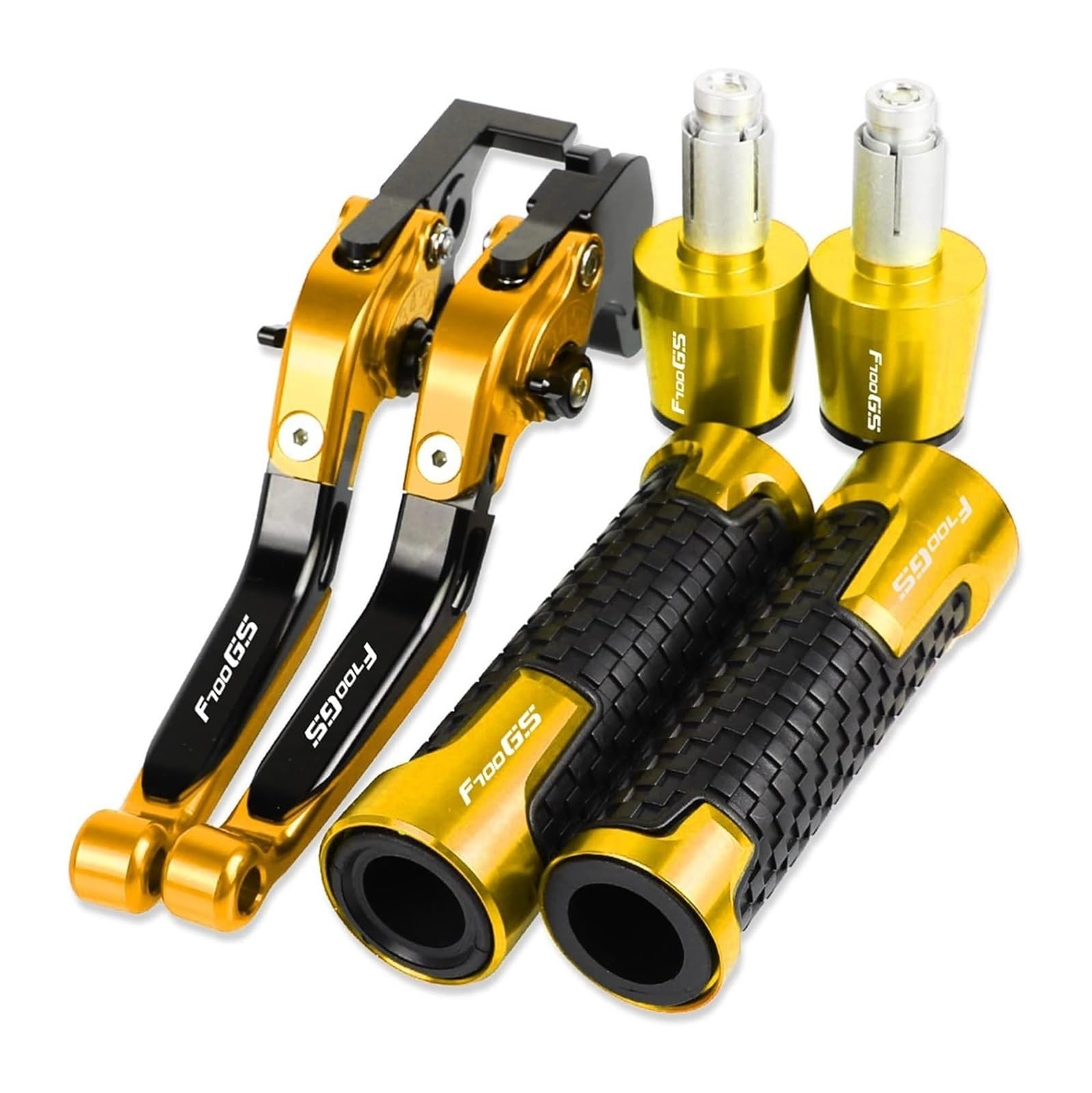 Asddllnn 2 For Bmw F700gs F700 Gs 013 014 015 016 017 Motorcycle Folding Extendable Brake Clutch Levers Handlebar Grips Ends