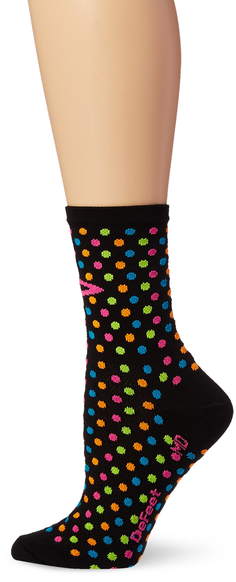 DEFEET Aireator Spotty 4" Socks with Color Spots