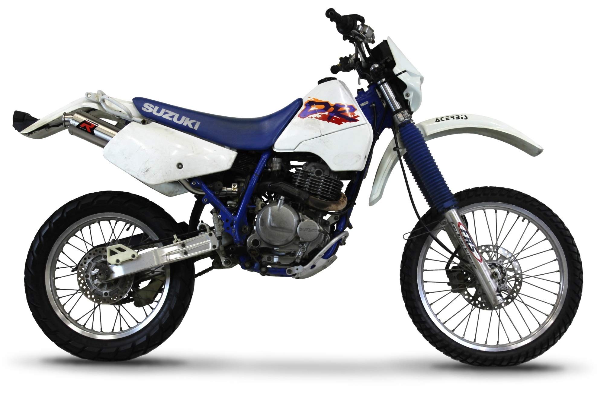 DOMINATOR Silenciador Escape GP1 compatible con DR 350 1990-1999