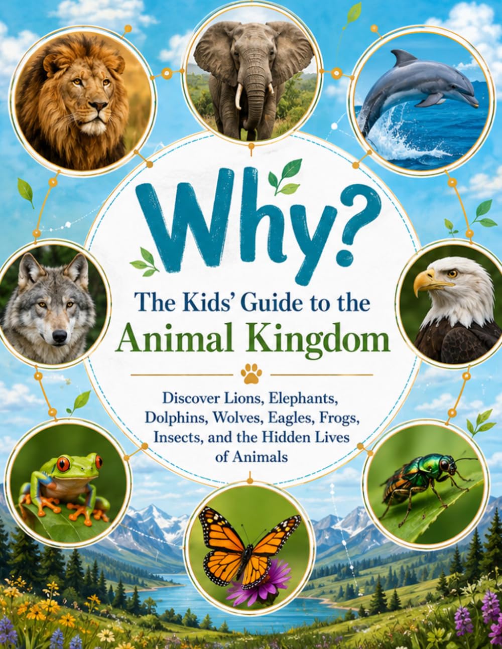 Why? The Kids’ Guide to the Animal Kingdom: Discover Lions, Elephants, Dolphins, Wolves, Eagles, Frogs, Insects, and the Hidden Lives of Animals