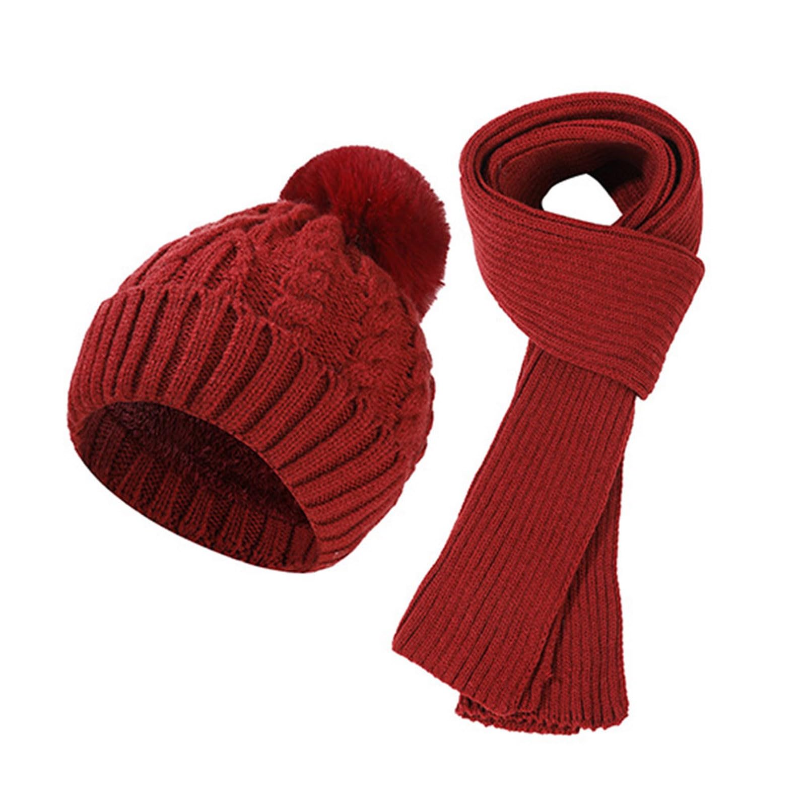 Ensemble bonnet écharpe gants cache-oreilles protection thermique - 7