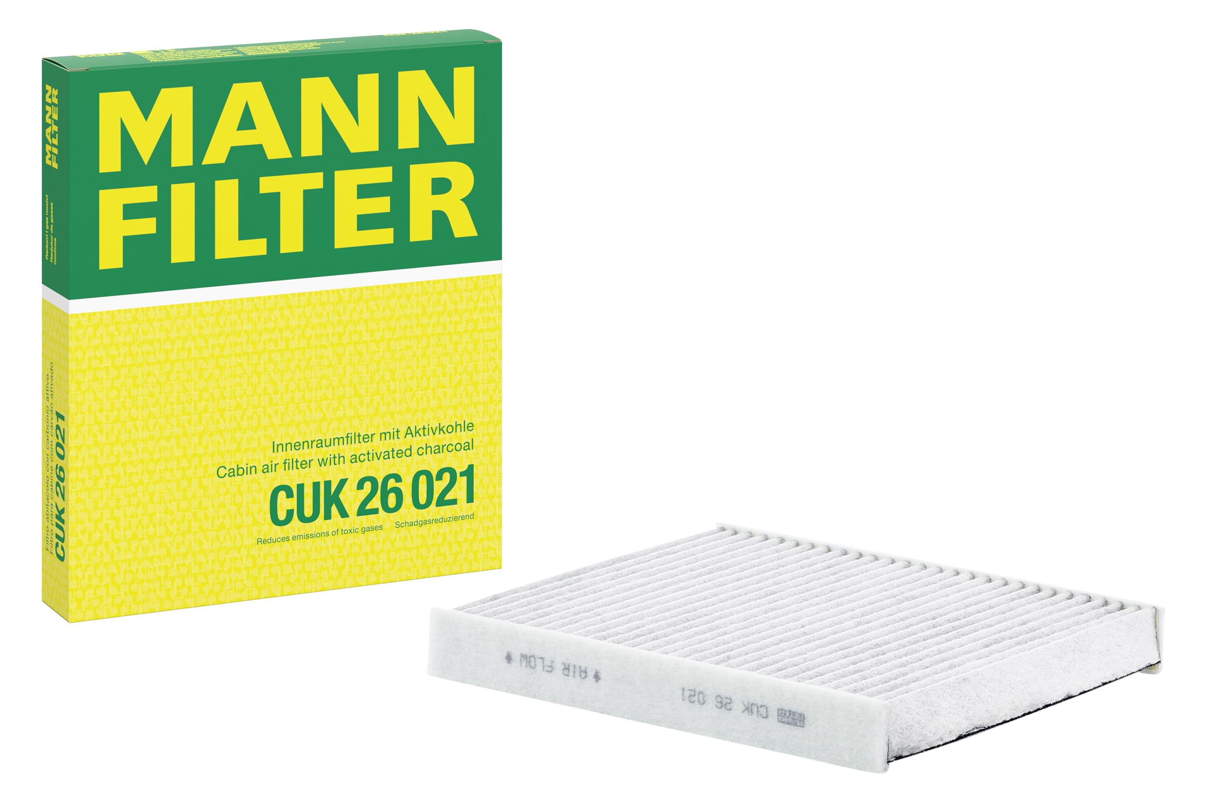 MANN-FILTER: Auswahl an Autofiltern