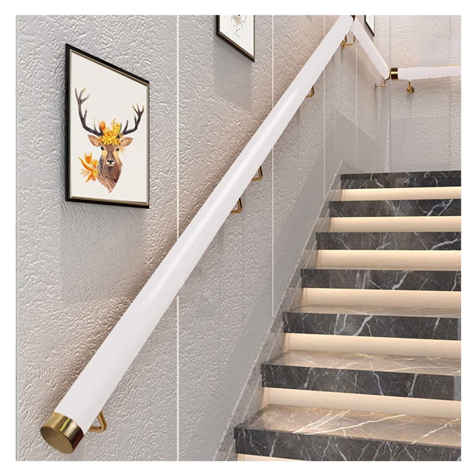 Kit rampe d'escalier 3.5M pour sécuriser l'accès à l'étage en famille