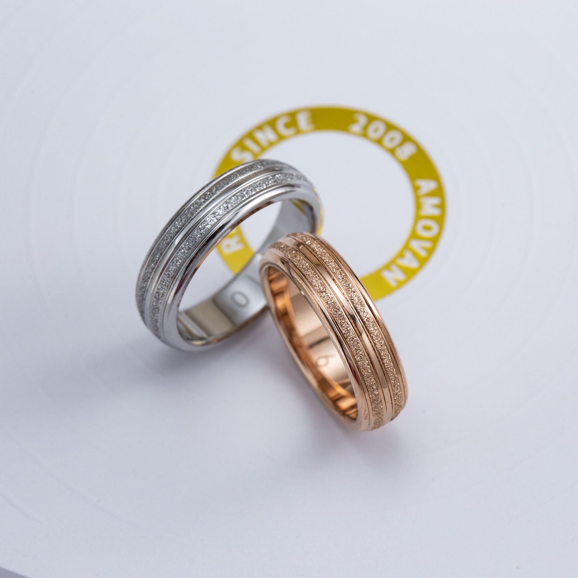 AMOVAN Ring Sizing Kit - Size First Before You Buy The Ring - Reusable Finger Size Kit 6-13 USA Size