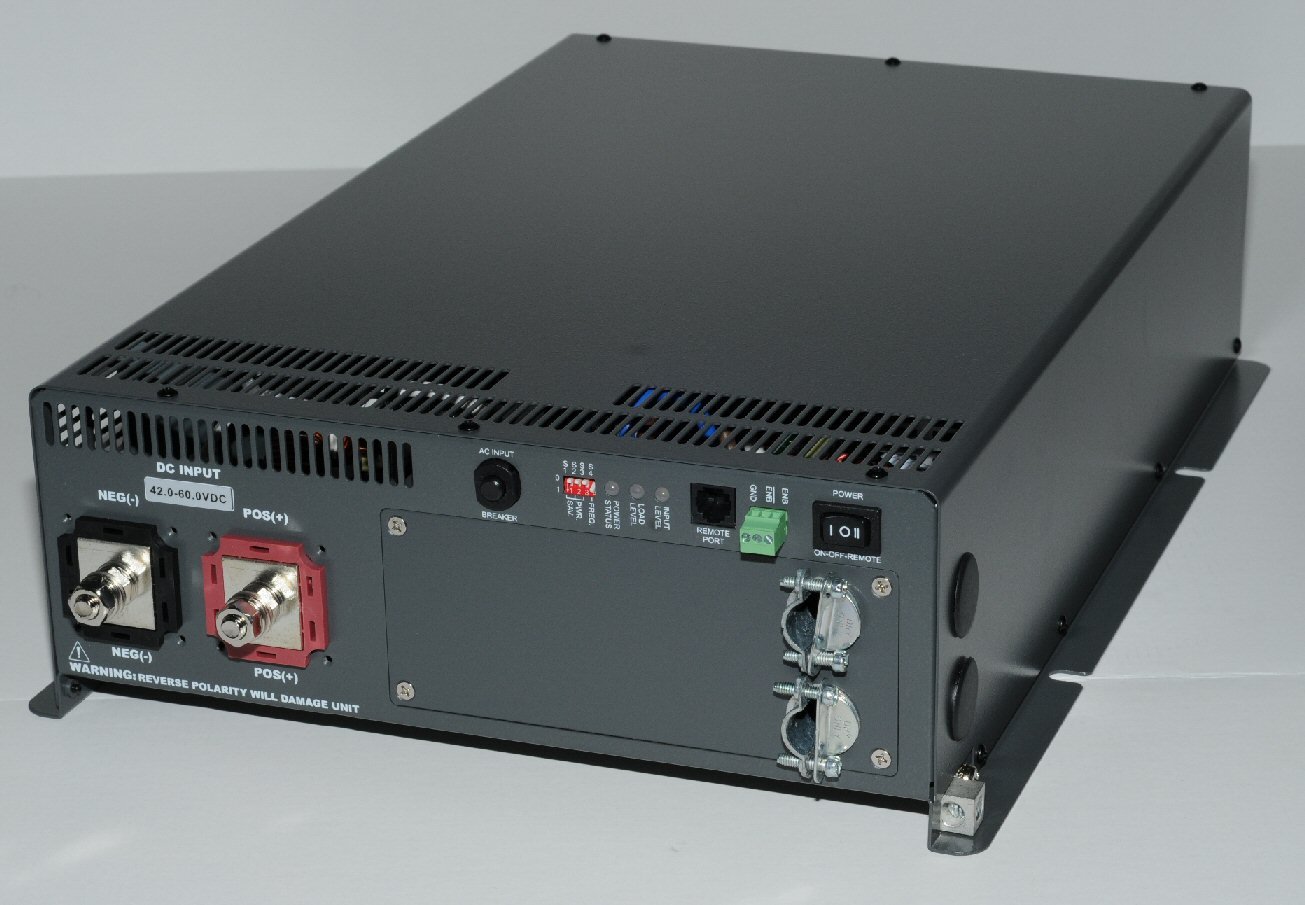 Cotek ST2000-124 2000 Watt 24 Volt Pure Sine Inverter w/ 30 Amp Transfer Switch