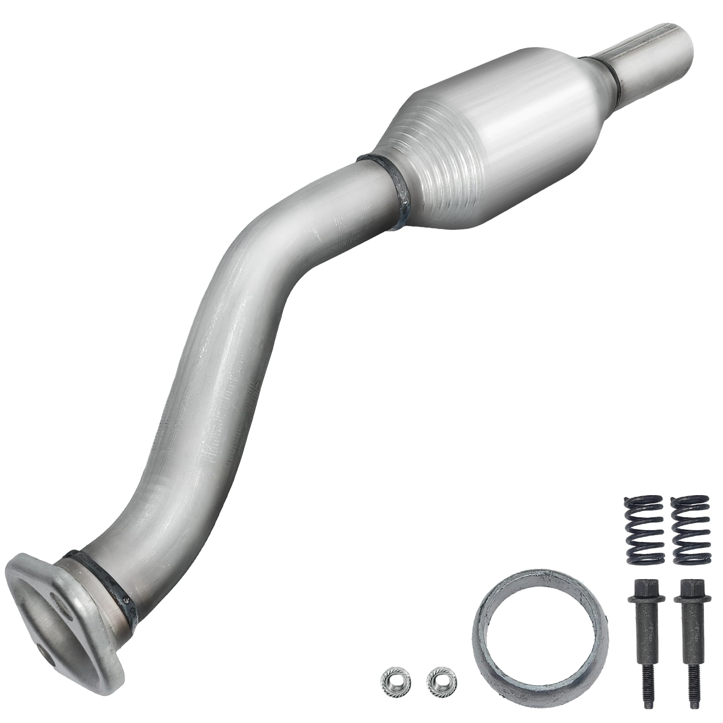jt exhaust rear catalytic converter compatible with jeep compass 2007-2017, patriot 2007-2017 4wd 2.4l (epa compliant)