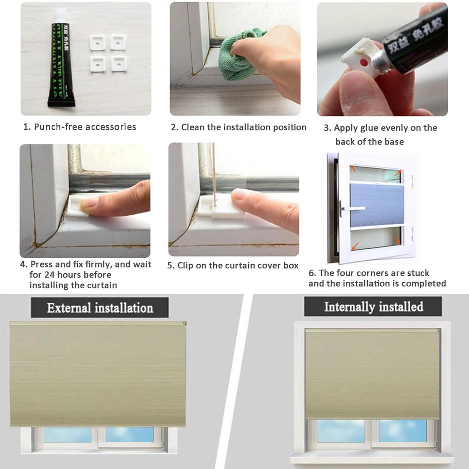 Top Down Bottom Up Honeycomb Shades,Retractable Pleated Blinds for Window & Door,Cellular Blackout Curtain,Customizable Roller Blinds-Grey,A-100x130cm/39.4 * 51.2in