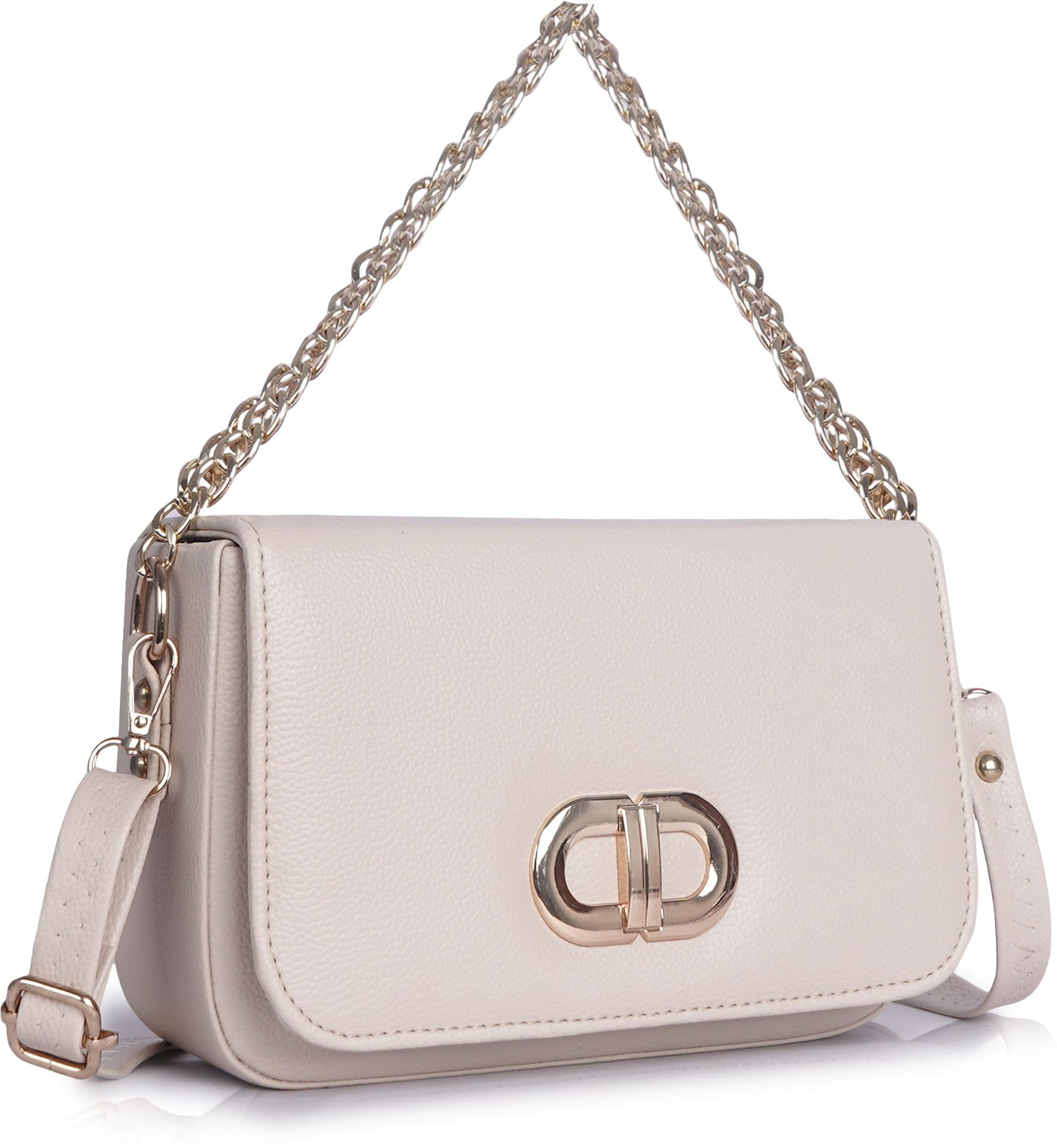 skorpio Trendy Women Crossbody Bag with Chain Strap | Modern Faux Leather Sling Handbag-picture-27