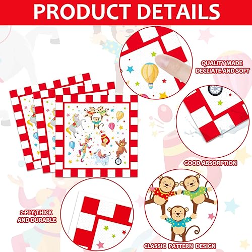 Miniatura 251 de gisgfim 96 piezas de suministros de fiesta de cumpleaños de pollo, platos de papel, servilletas de fiesta temática de pollo, decoraciones