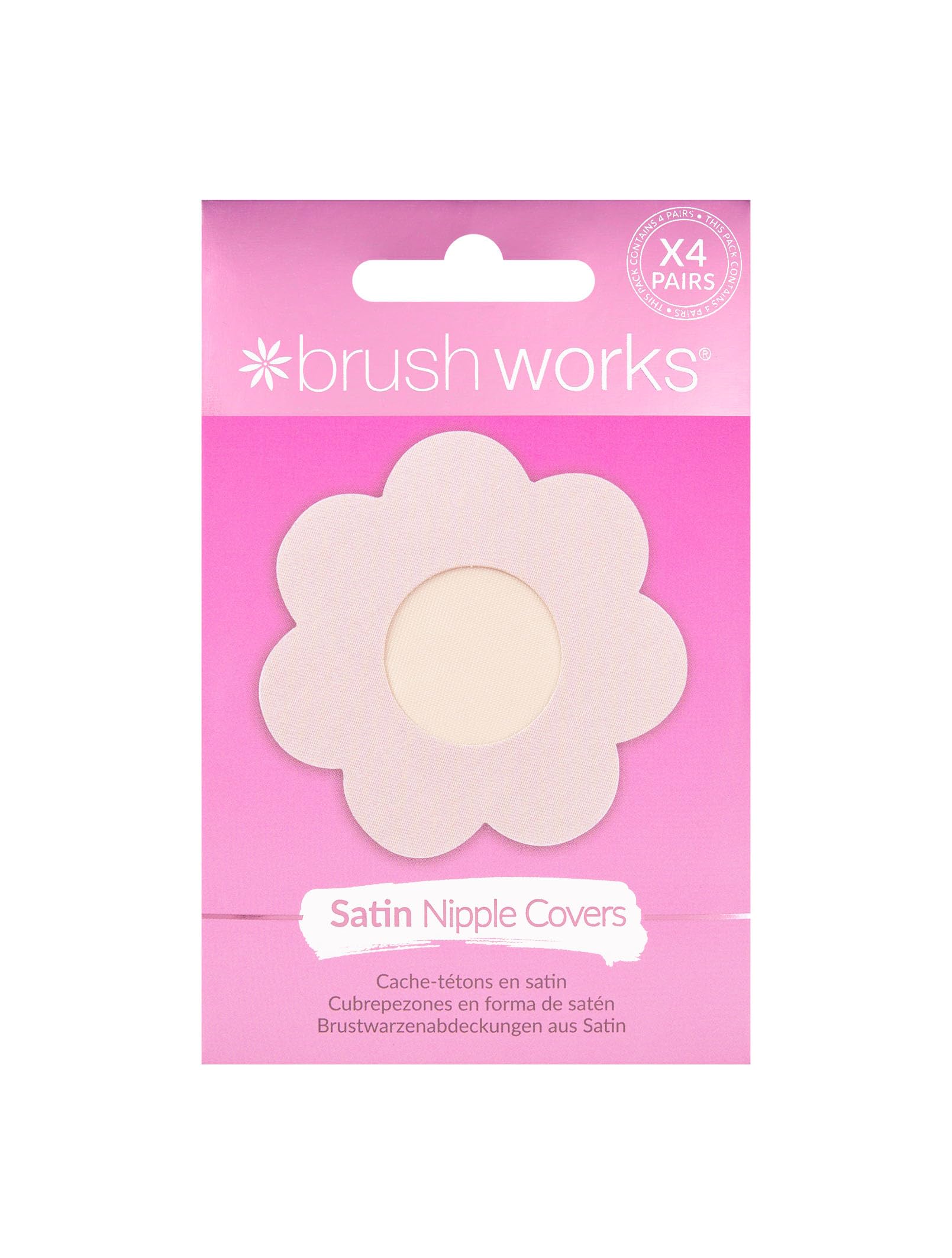 Satin Blütenblatt Nippel Abdeckungen