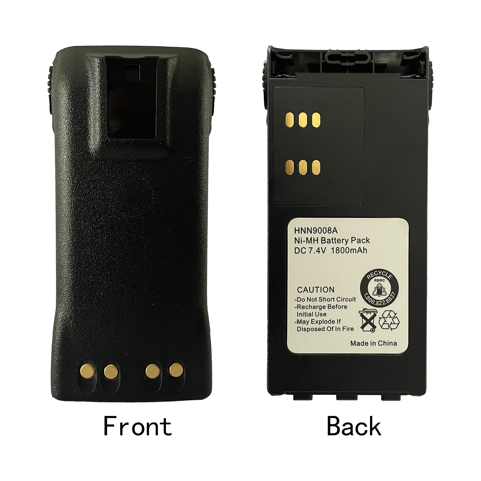 1600mAh HNN9008A HNN9009A Ni-MH Batería para Motorola HT750 HT1250 GP320 GP330 GP328 GP338 GP340 GP360 GP380