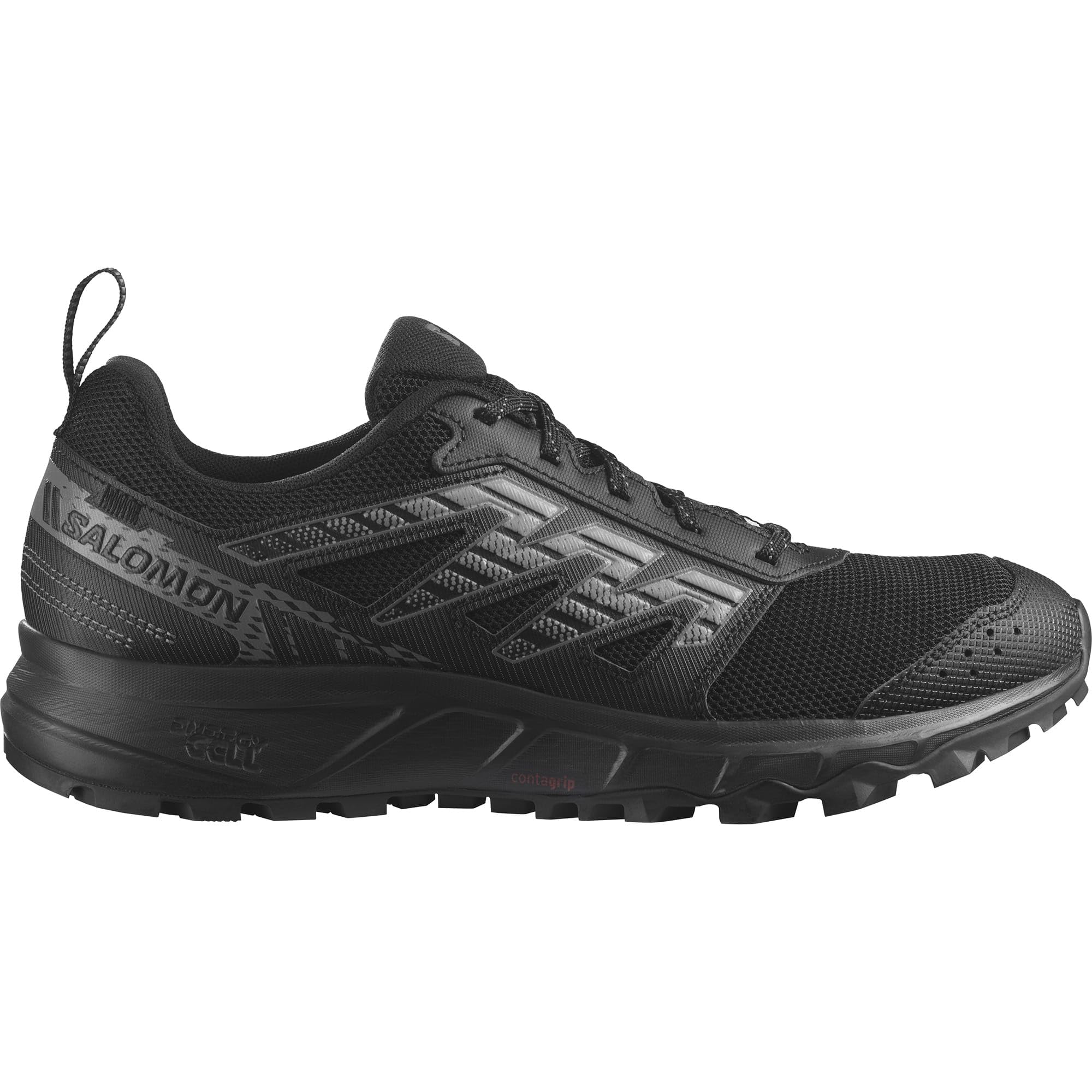 SALOMON Wander Zapatillas de Trail Running Senderismo para Hombre, A punto para el aire libre, Comodidad mullida, Sujeción del pie segura
