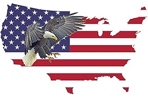 Rogue River Tactical Flag Stickers for Vehicles: American Pride Displayed