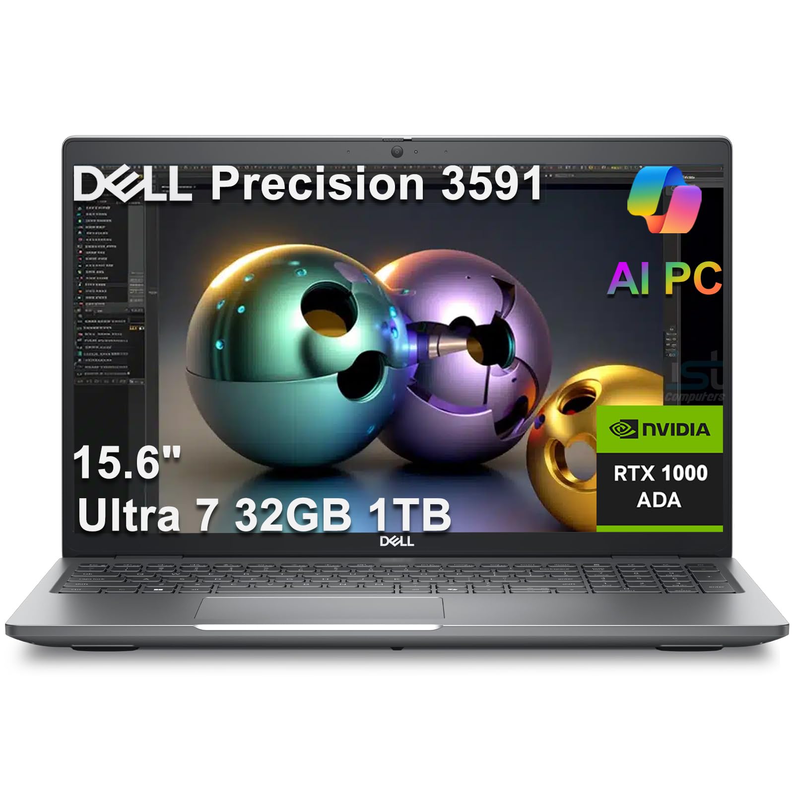 Amazon.com: Dell Precision 3591 Mobile Workstation AI PC Laptop