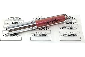 Clear Lip Gloss Tube Labels - Transform Your Lip Glosses Into Professional-Looking Masterpieces