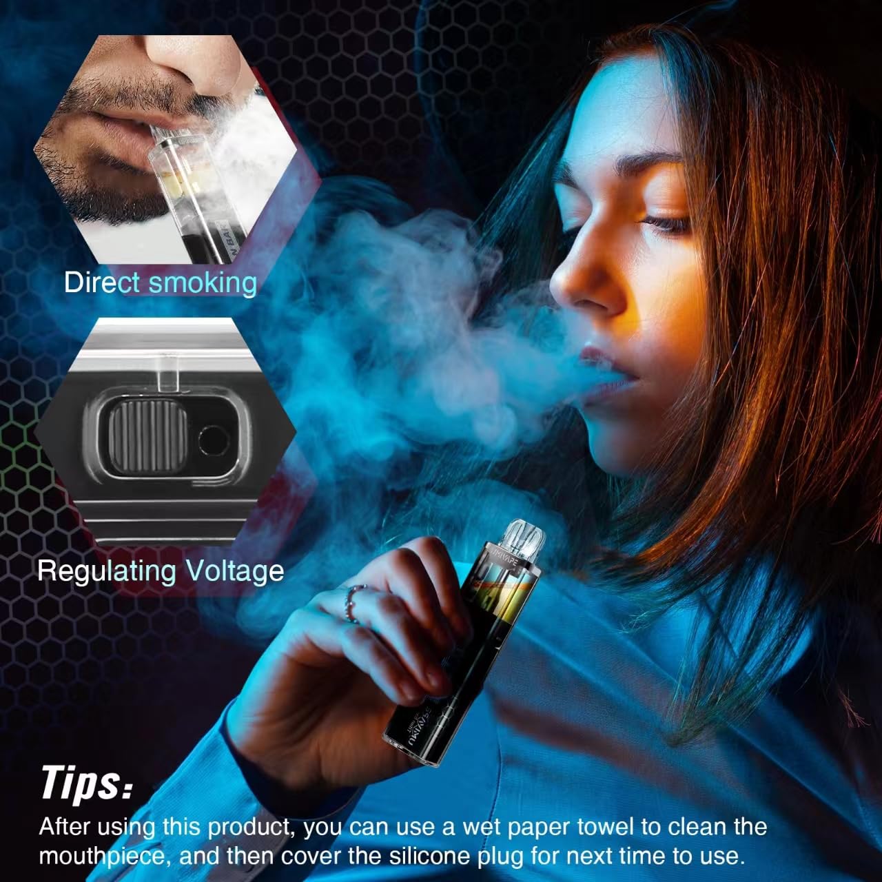 is nicotine free vape safe Titan 10k Legal Pod Vape 9.99  Vapesdirect