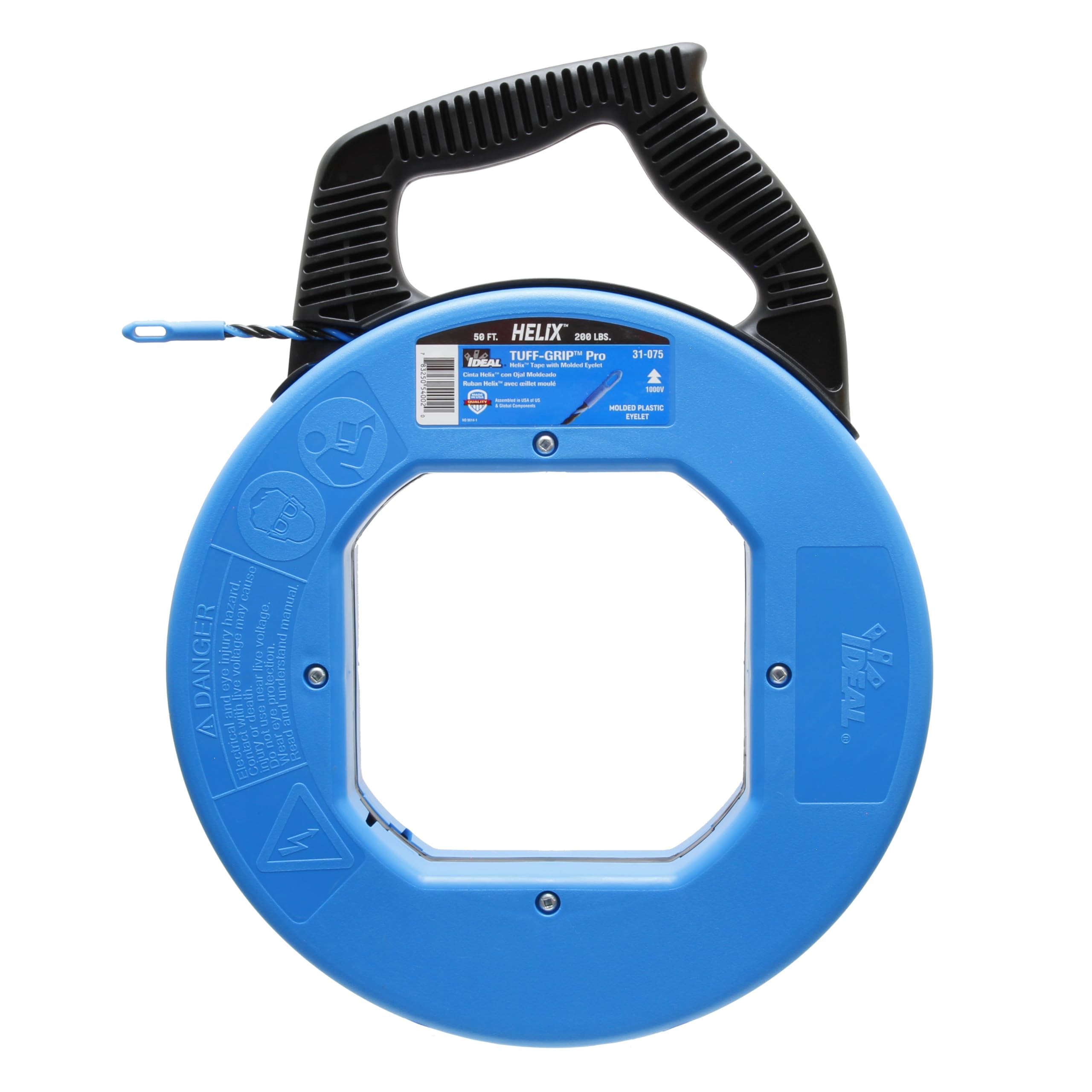 Ideal Electrical 31-075 Helix Fish Tape, 50 ft. with Molded Tip
