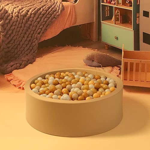 Miniatura 66 de GOGOSO Pelotas para niños pequeños, paquete de 50, 100, 200 bolas de plástico, sin ftalatos, sin BPA, no tóxicas, de 2.2 pulgadas, a prueba