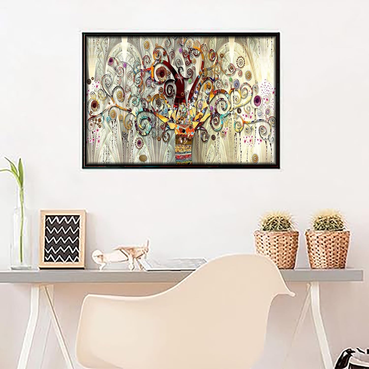 4000 Puzzle In Legno Per Adulti Puzzle Albero Della Vita, Dipinti Ad Olio Paesaggistici, Giocattoli Interessanti Per Bambini, Adolescenti, Ragazzi E Amici