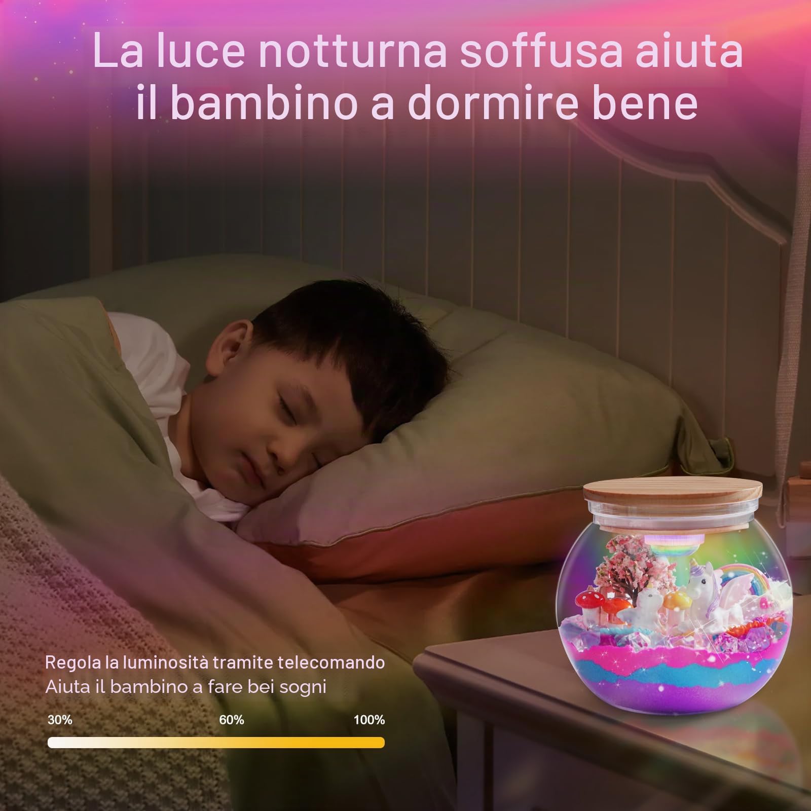 Yellcetoy Regalo unicorno per ragazze a partire dai 5 anni, set fai da te per bambini, unicorno, giocattolo di compleanno, idea regalo per ragazze, 5, 6, 7, 8, 9, 10, 11, 12 anni