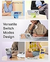 Vista 5 de MOFT Soporte magnético para cartera Compatible con iPhone series 17/16/15/14/13/12, ajuste de ángulo y compatible con Magsafe, soporte para teléfono