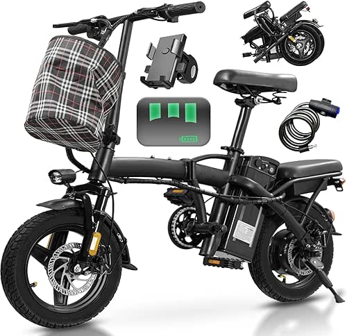 Electric Bike for Adults Teens, Commuter City Ebike with 560W-1200W