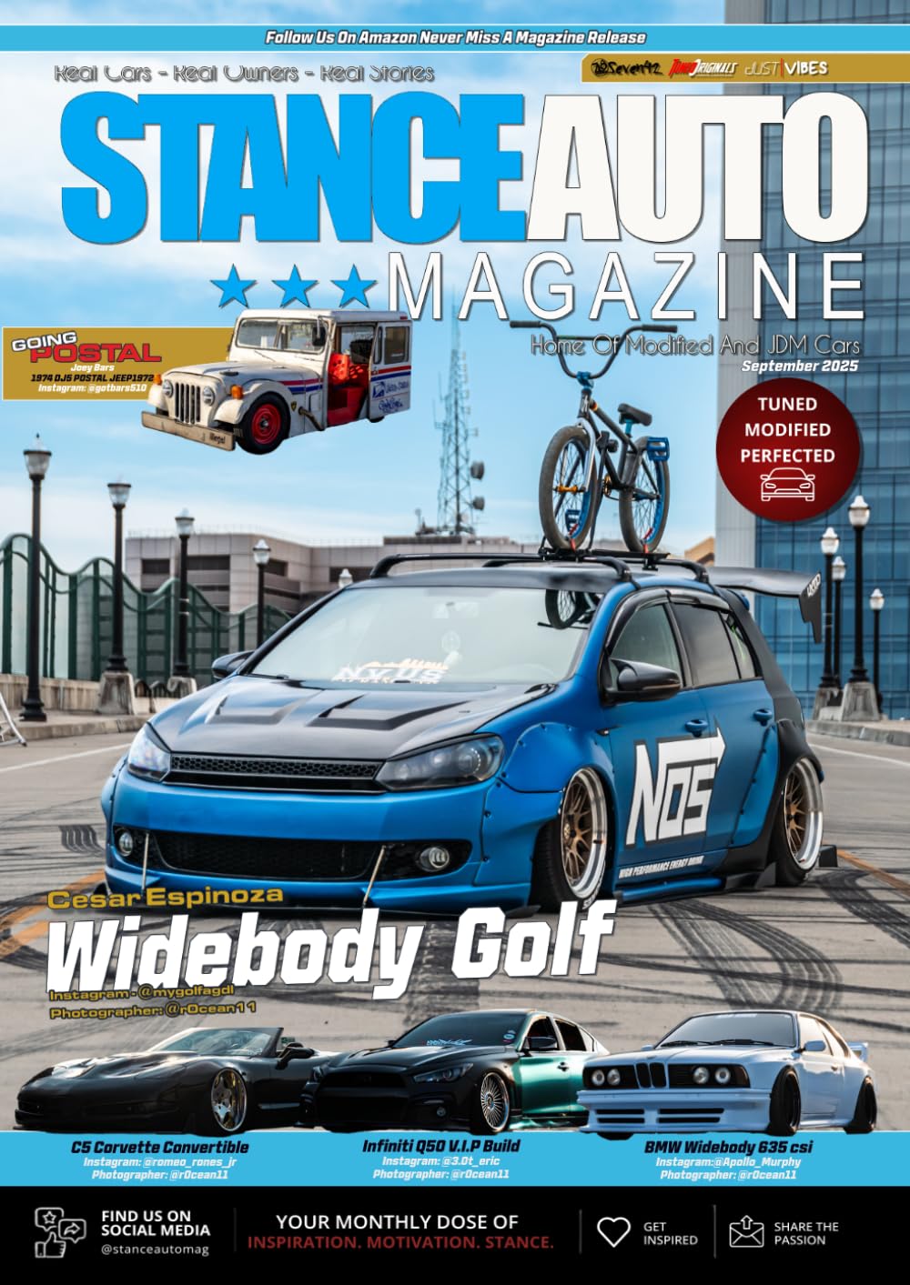 Stance Auto Magazine September 2025: The Hottest Tuner Car Magazine: When Stance Matters (Stance Auto 2025 Magazines)