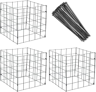 Sponsored Ad - another 12 Sheet Small Wire Plant Protectors with Nylon tie Plant Protector 12inch Garden Wire Plant Mesh P...