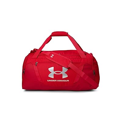 Under Armour Undeniable 5.0 Duffel MD Duffel Bags Red/Red/Metallic Silver, Polyester