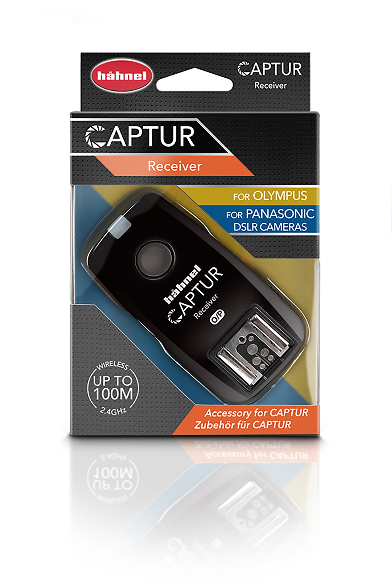 Hähnel - Captur - Receiver - for Olympus/Panasonic- Flash Trigger, Black - Image 2