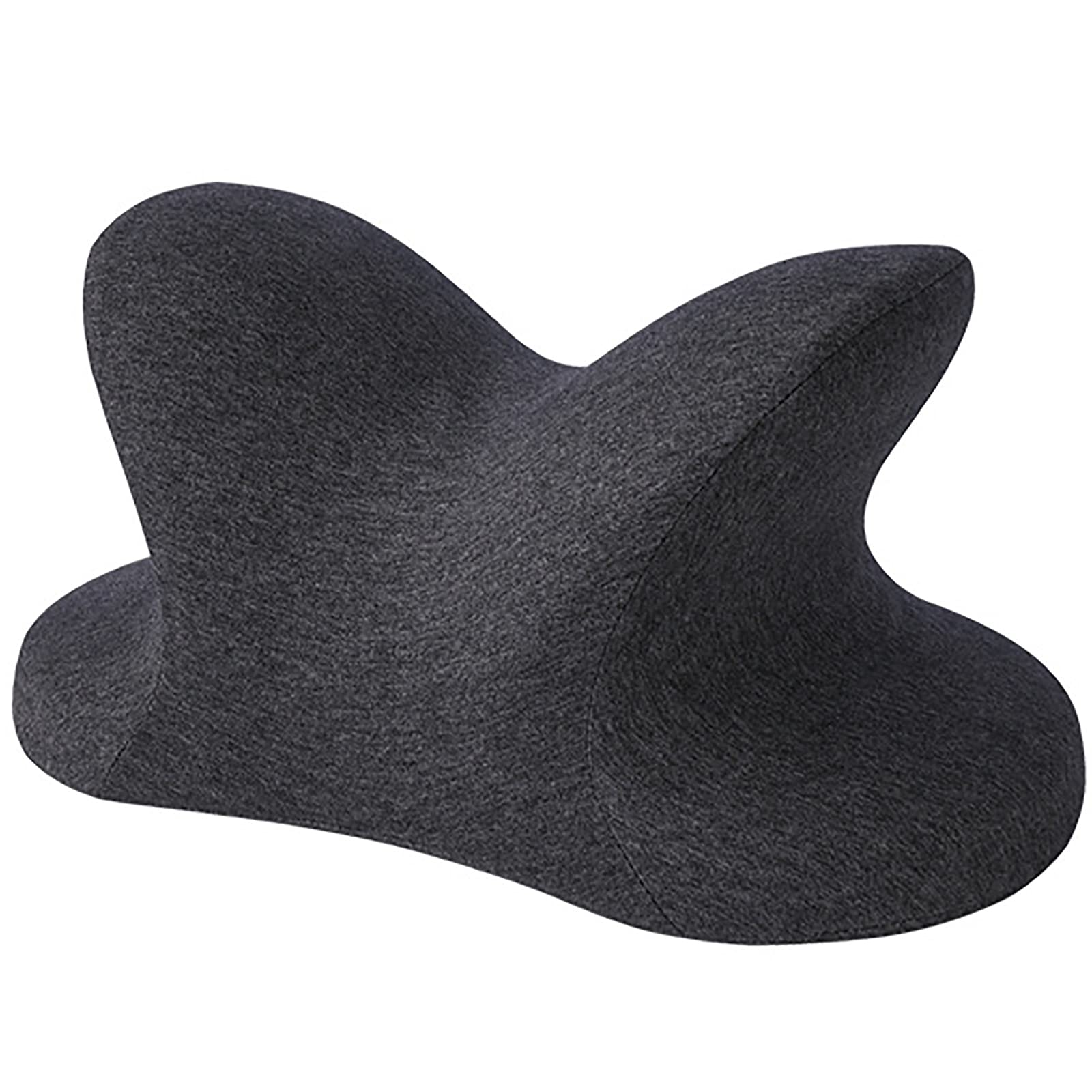 DUMRALBQE Nap Pillow Lunch Break Pillow Office Lying Sleeping Memory Foam Student Nap for Napping(Noir)