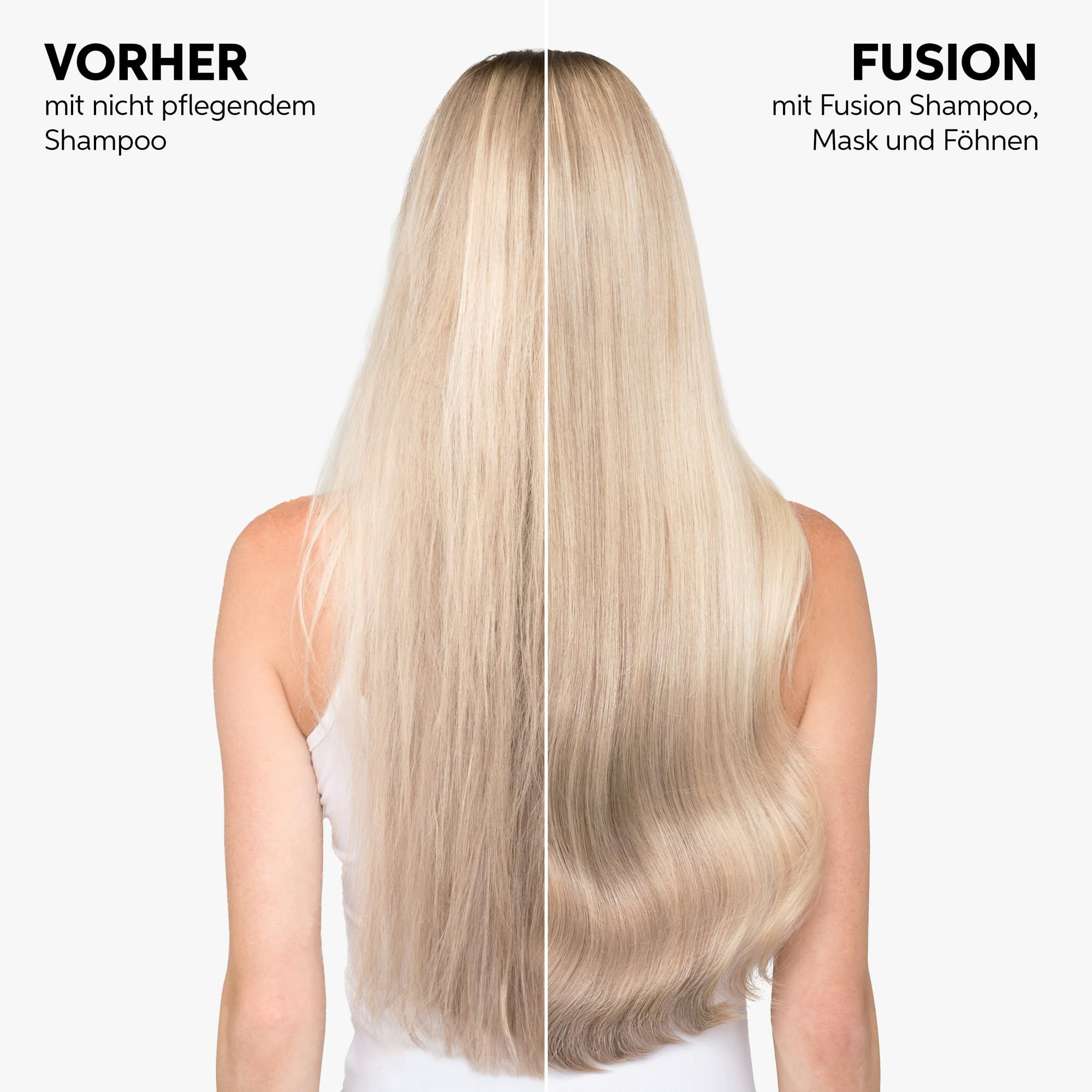 Wella Professionals Fusion Intense Repair Mask – tiefenreparierende Haarmaske mit Aminosäuren – intensive Haarpflege für kaputtes Haar – glättende Haarkur gegen Haarbruch – 500 ml