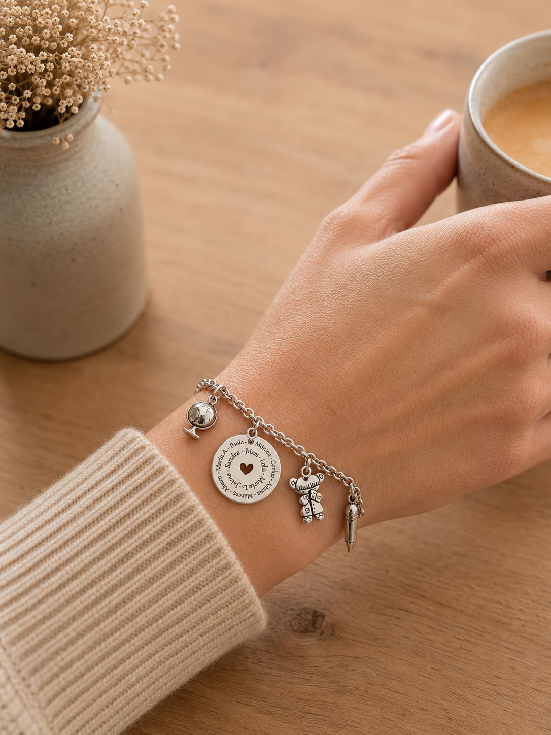 Always Regalo para profesora Pulsera Profe Personalizada