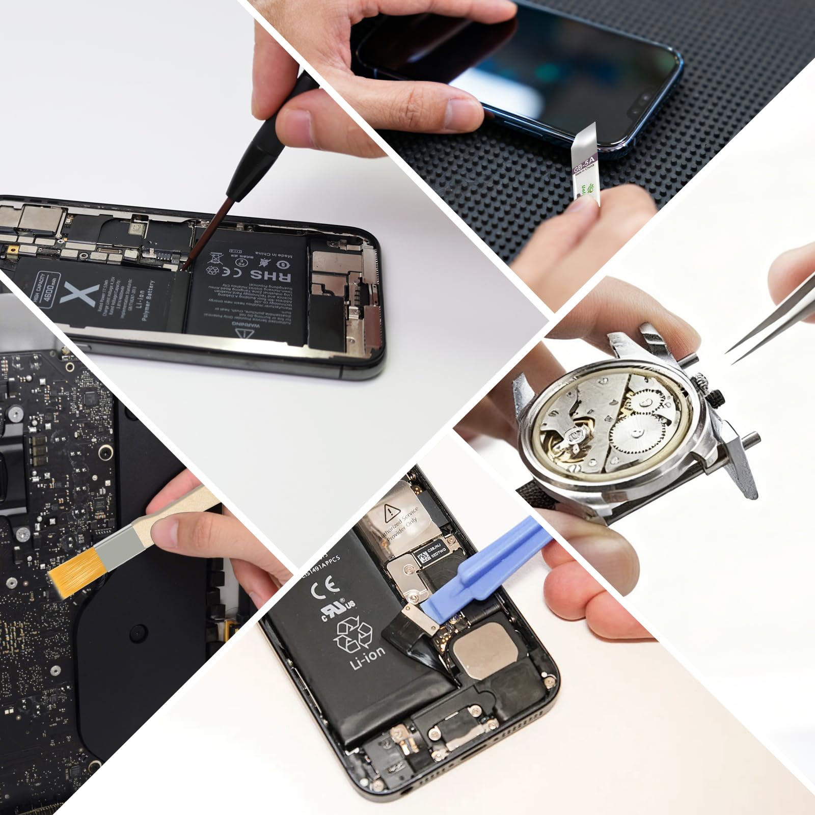 DTD Kit d'outils de réparation 30 en 1 pour téléphone portable, tournevis de précision pour smartphone, tablette, montre, lunettes, PS4, Switch