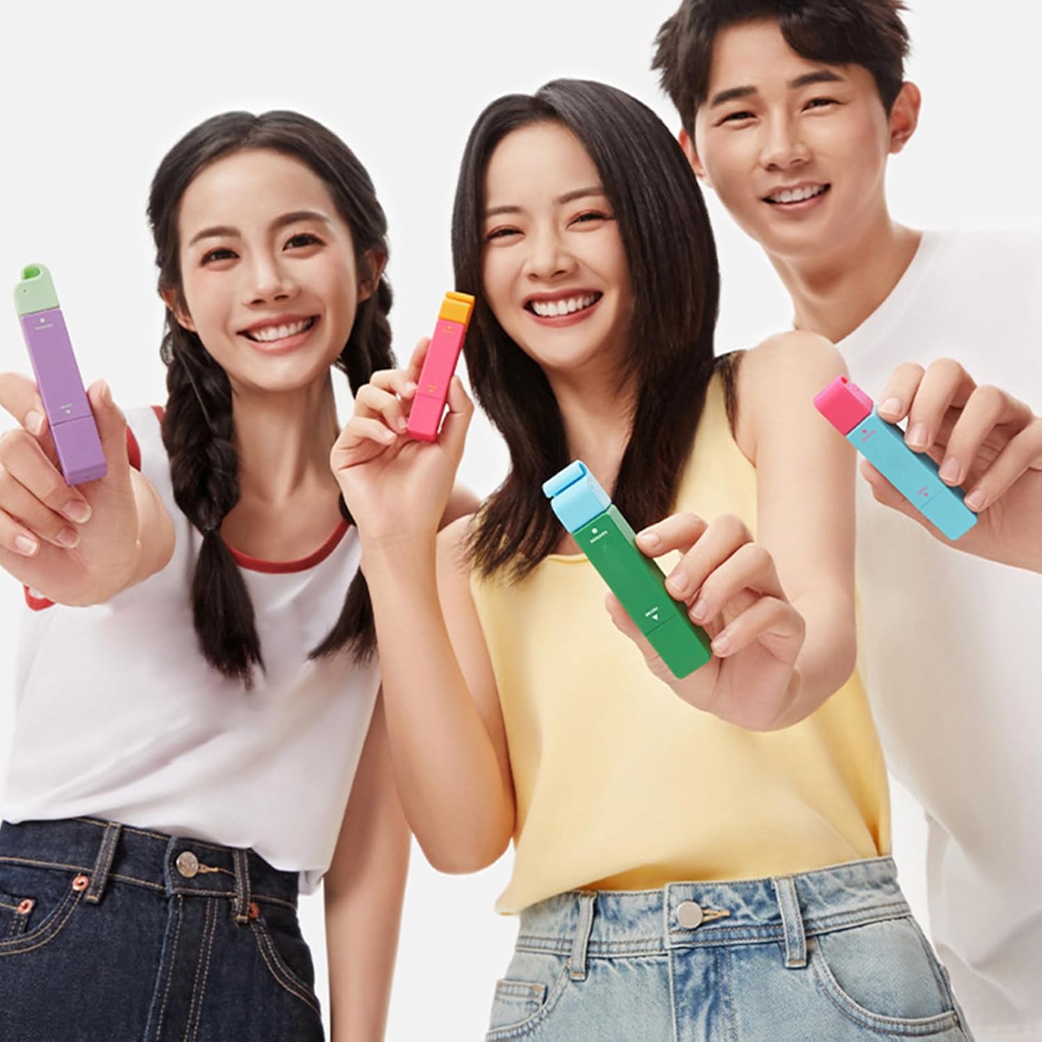 Pen Stain Removers - 4 Pieces Instant Fabric Stain Remover | Gentle Double-Ended Laundry Pen for Travel Dormitory Business Use Removes Ink and Stains from Carpets Mattresses Pants Dresses Shirts