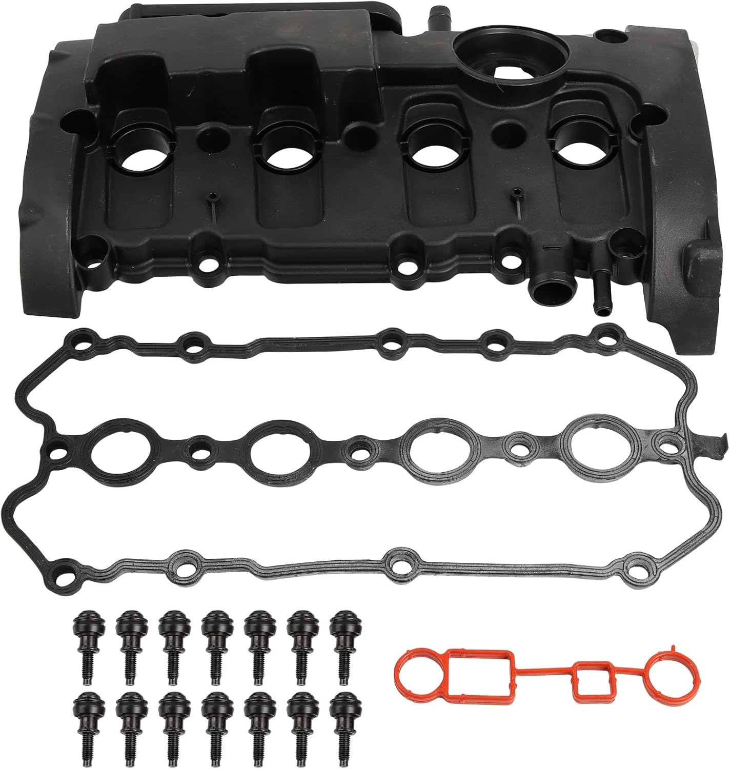 ECCPP 06D103469N Engine Valve Cover Kit with Gaskets Bolts 2005 2006 2007 2008 2009 for Audi A4/for Audi A4 Quattro,2011 2012 2013 2014-2015 for Hyundai Sonata