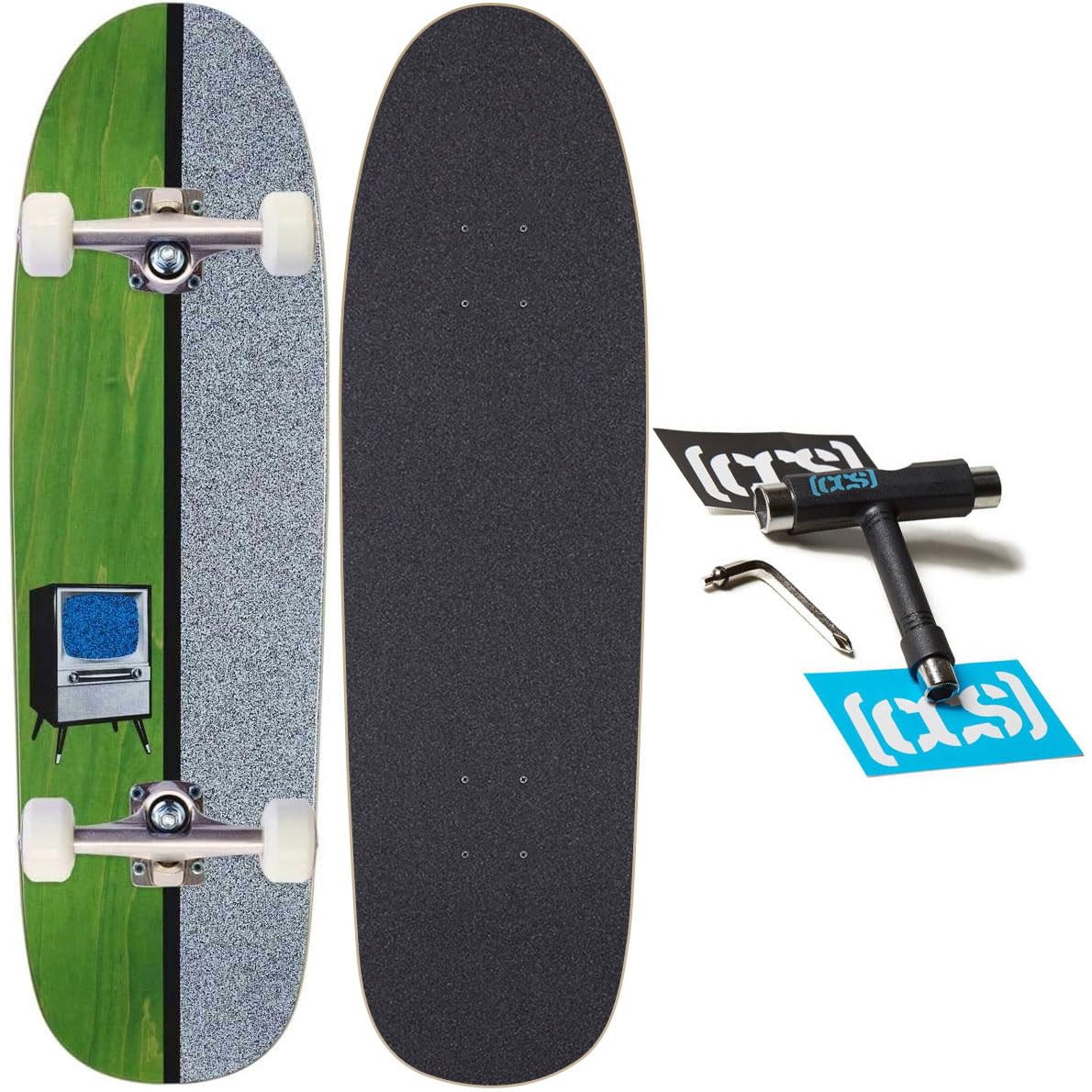 [CCS] Noise Shp1 Shaped Skateboard Complete - Green