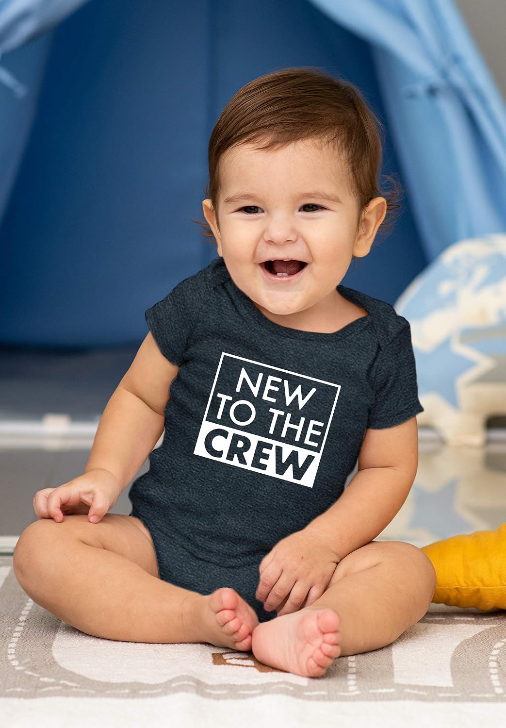 Unordinary Toddler new to the crew newborn outfit baby gifts for boy girl pregnancy announcement reveal