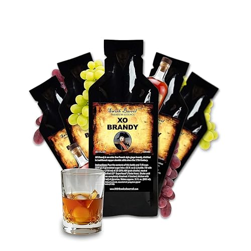 XO Brandy Essence Recambios de kit Bootleg Thousand Oaks Barrel Co. Sabor gourmet para mezcladores de cócteles añejos en barril y cocinar