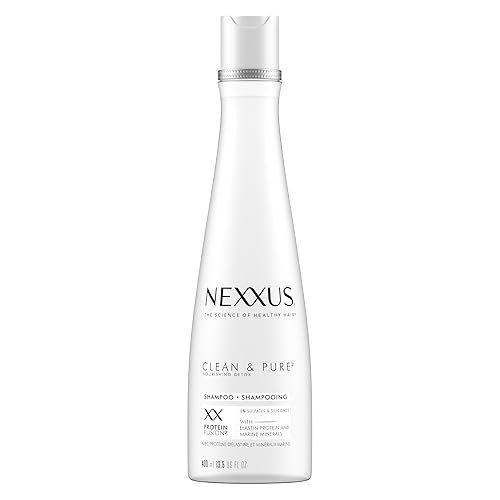 Miniatura 9 de Nexxus Champú clarificante Clean and Pure para cabello nutrido con proteína Fusion silicona sin tinte ni parabenos 338 onzas
