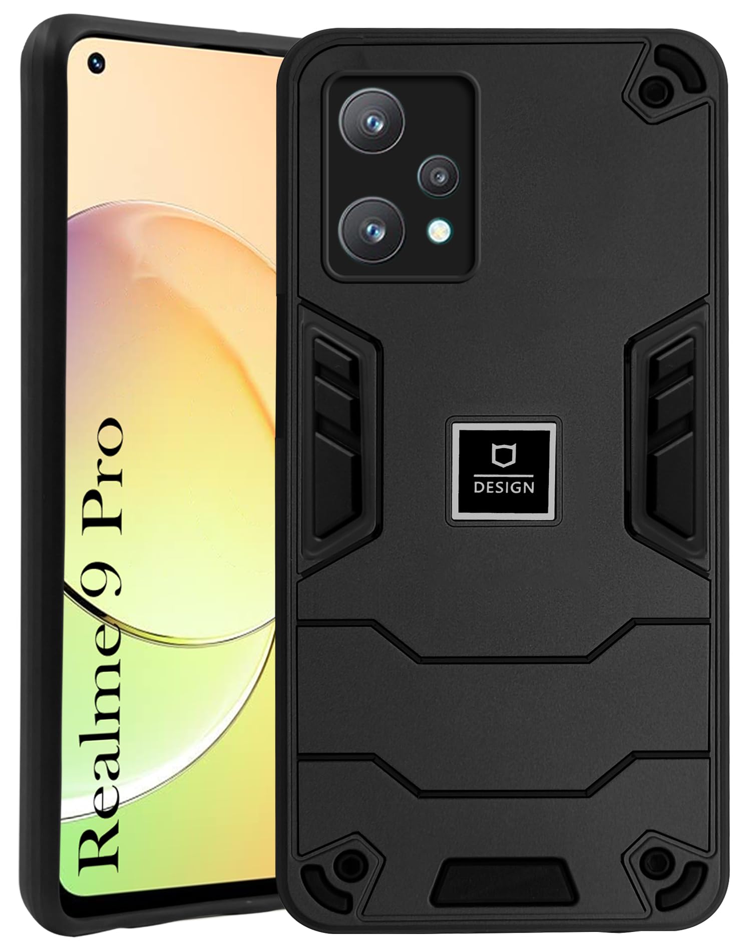 Jkobi Back Cover Case for Realme 9 Pro (Lightweight Hybrid Shockproof Slim Black) (B0CK5PZYCG) Amazon Price History, Amazon Price Tracker