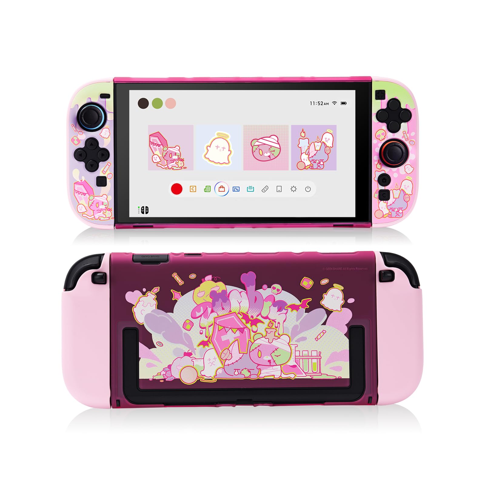 GeekShare Protective Shell Dockable Hard Case Compatible with Switch 2