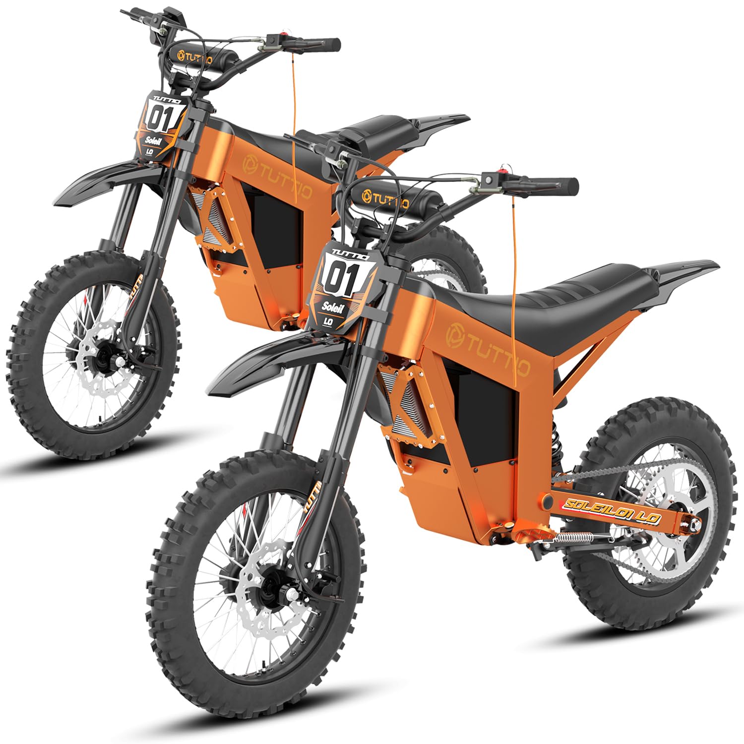 Amazon.com: 2026 New Tuttio Soleil01-LO Electric Dirt Bike 2-Pack