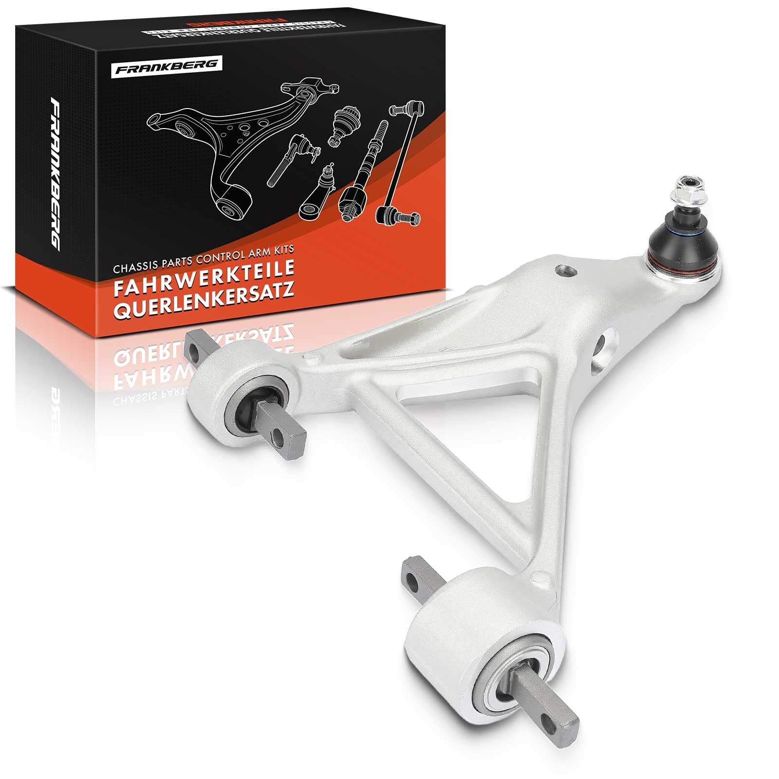 Frankberg Wahacz osi przedni, prawy, dolny, kompatybilny z 488 Spider 488 GTB F142M 3,9 l 2015-2025, zamiennik # 264524 | Kompatybilny z 488 Spider, 488 GTB F142M