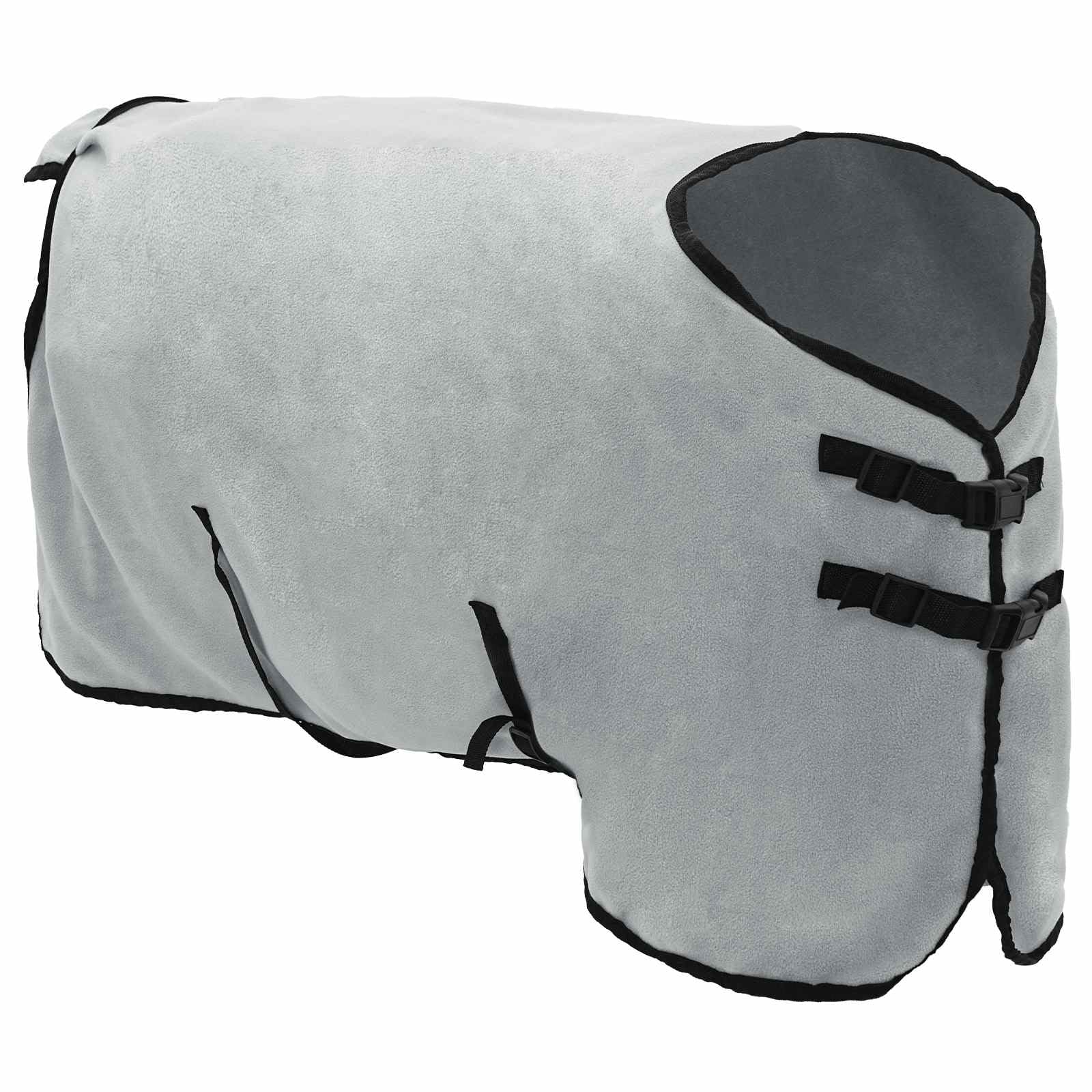 Manta para caballos de poliéster Aqua completa, transpirable, para establo, sauce y paddock, manta ligera para exteriores con cierre en el pecho, impermeable, manta de invierno para caballos