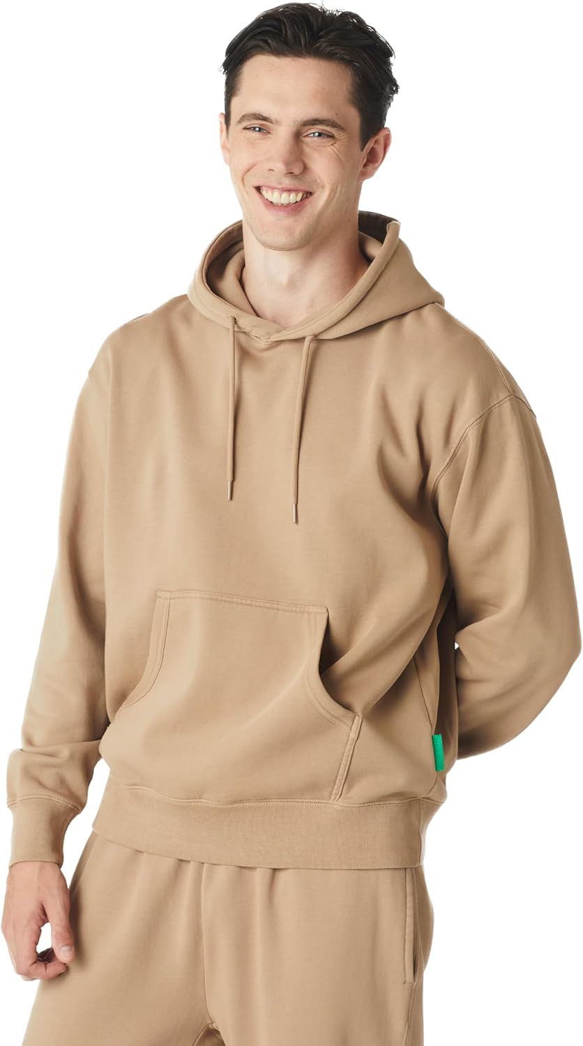 Future Planet Mens Globe Premium Pullover French Terry Soft Cotton Hoodie Sweatshirt Loose Fit