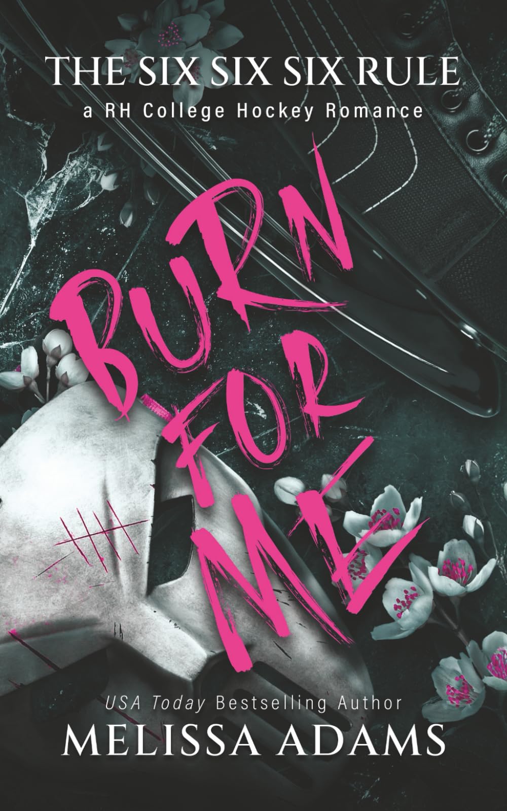 Burn For Me: A RH College Hockey Romance: 2 (The Six Six Six Rule)