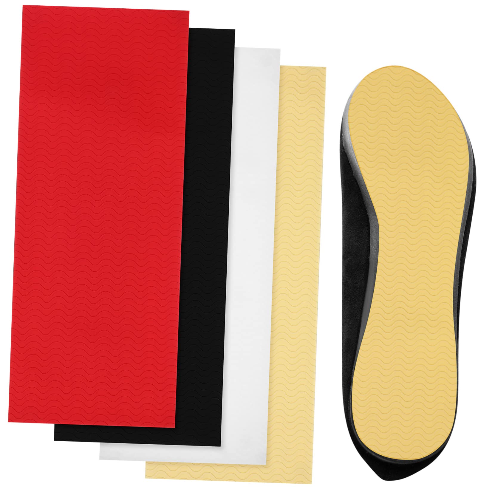 2 Sätze Schuhsohlen Schützer Selbstklebende Grips Für High Heels Rutschfeste Gummipads Rutsch Film Für Sportschuhe Geräuschreduzierung 4 Stücke * 2