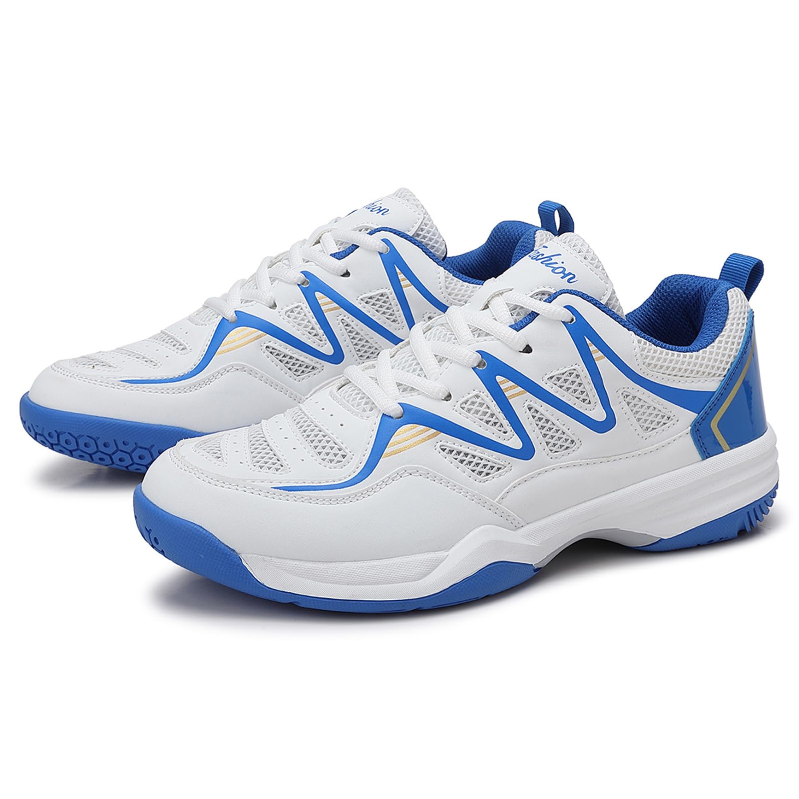 Zapatos de bádminton para Hombre Ligeras y Transpirables Zapatillas de Tenis Interior para Fitness,Running y Caminata