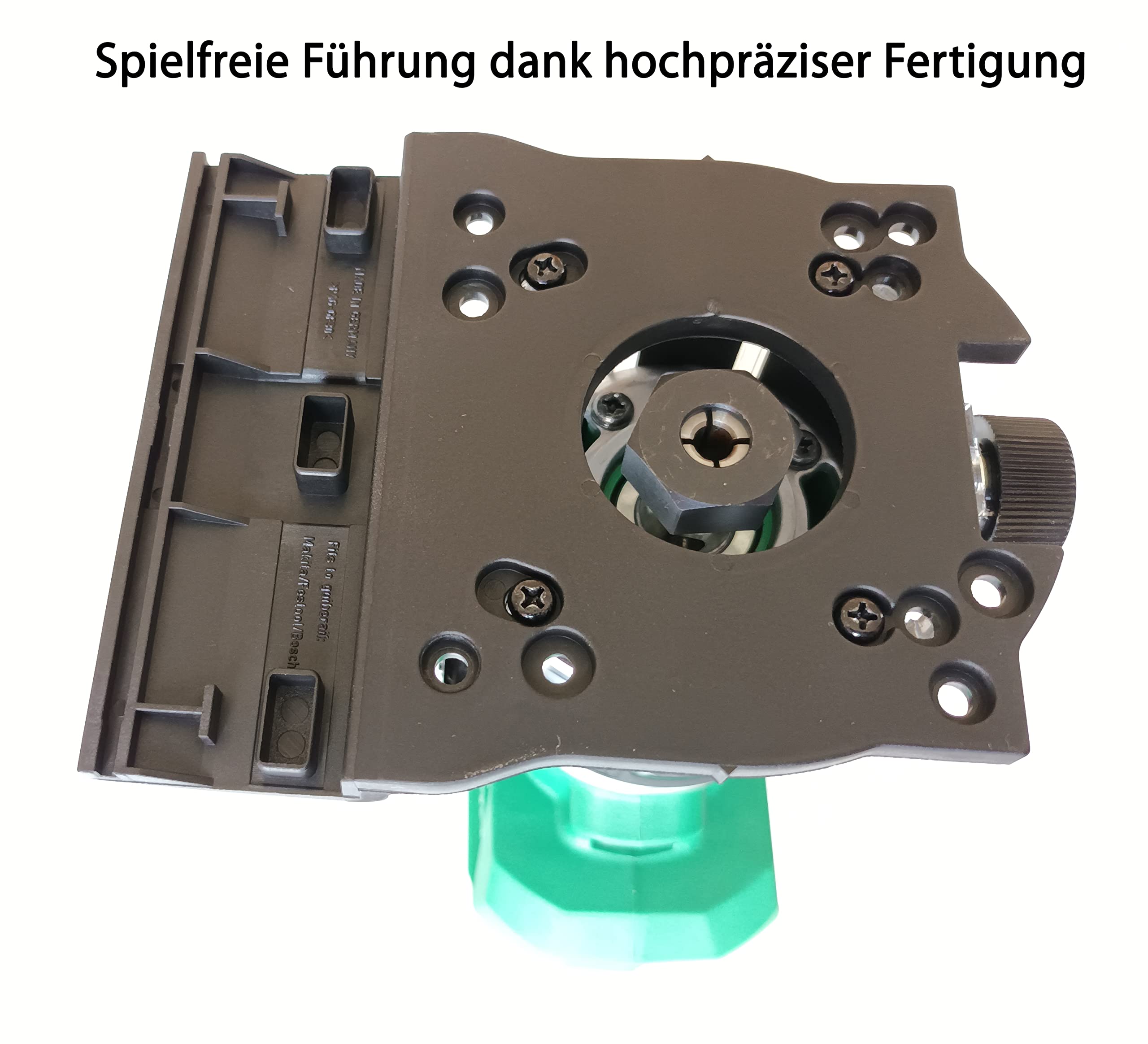 Adaptador profesional para riel guía Hikoki M1808DA para Makita/Bosch/Festool, barra de guía superior, fresadora de cantos adaptador